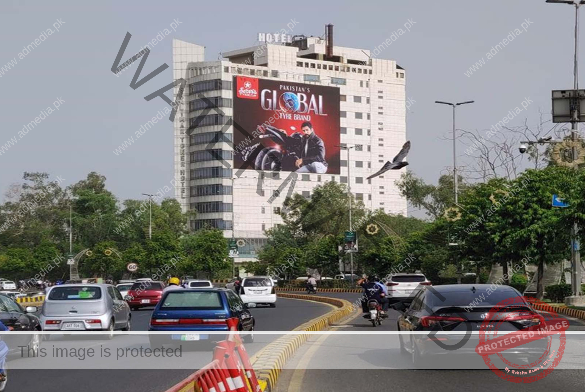 Boost your brand’s reach with Admedia’s premium glass branding opportunity at Shalimar Tower on Jail Road. This prime location captures heavy traffic from key routes, including PIC, Shadman Chowk, and Canal Bank Road, leading toward Siddique Trade Center, Sherpao Bridge, and the bustling Gulberg area. With thousands of daily commuters and potential customers passing by, this site is perfect for high-visibility advertising.