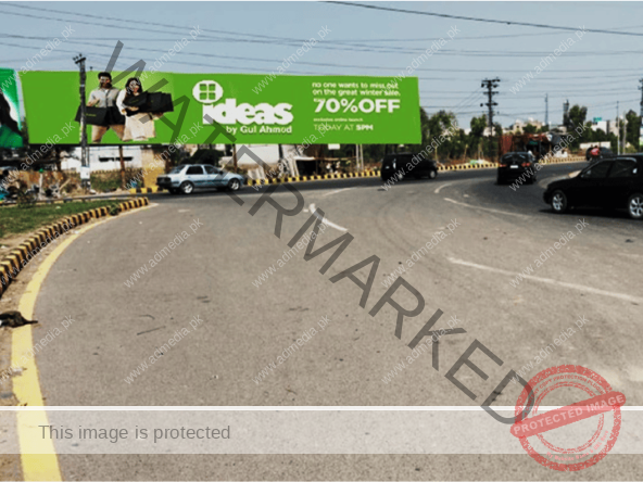 Ensure alt tags for images contain phrases like "Billboard Advertising at BOP Chowk Valencia Roundabout" or "Admedia Billboard at DHA Rahbar